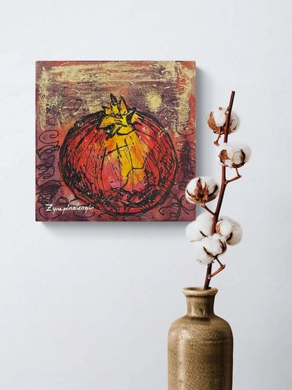 Narın Kalbi Yağlı Boya Tablosu