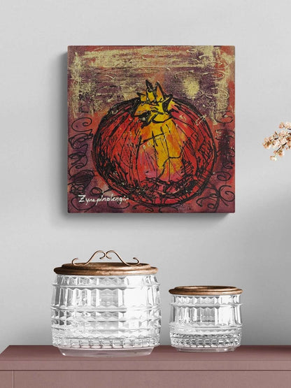 Narın Kalbi Yağlı Boya Tablosu