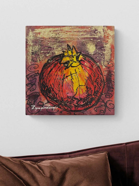 Narın Kalbi Yağlı Boya Tablosu