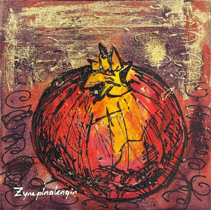 Narın Kalbi Yağlı Boya Tablosu