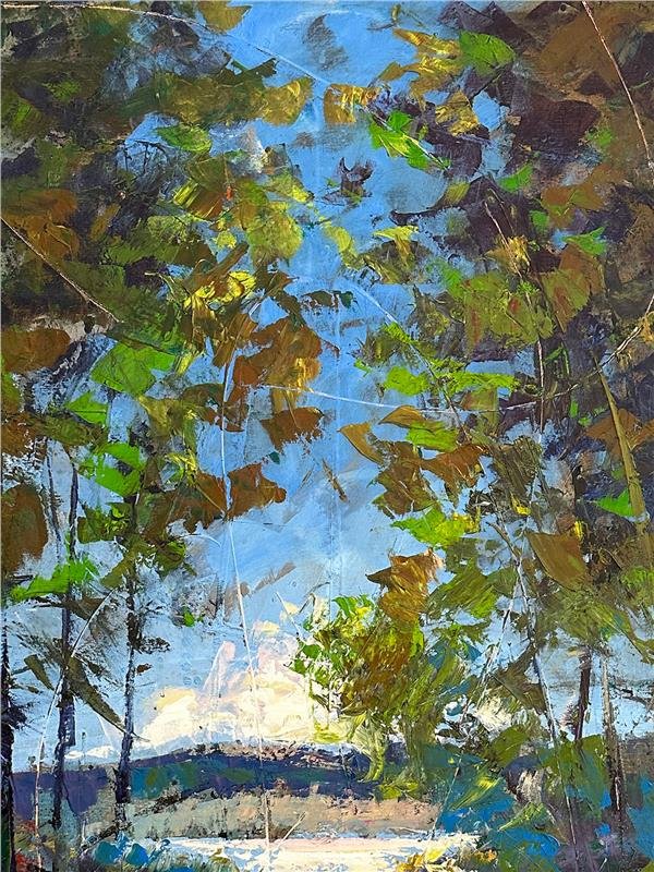 Nehrin Nilüferleri Yağlı Boya Tablosu