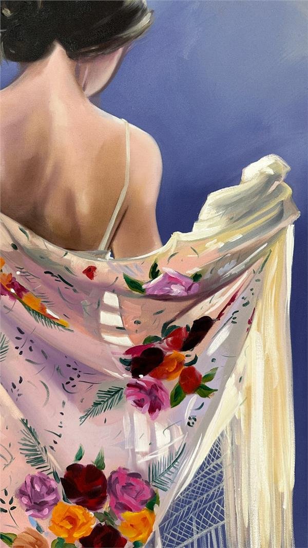 Güzelliğin İzinde Kadın Yağlı Boya Tablosu