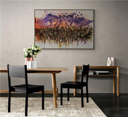 Olmak ya da Olmamak Yağlı Boya Tablosu