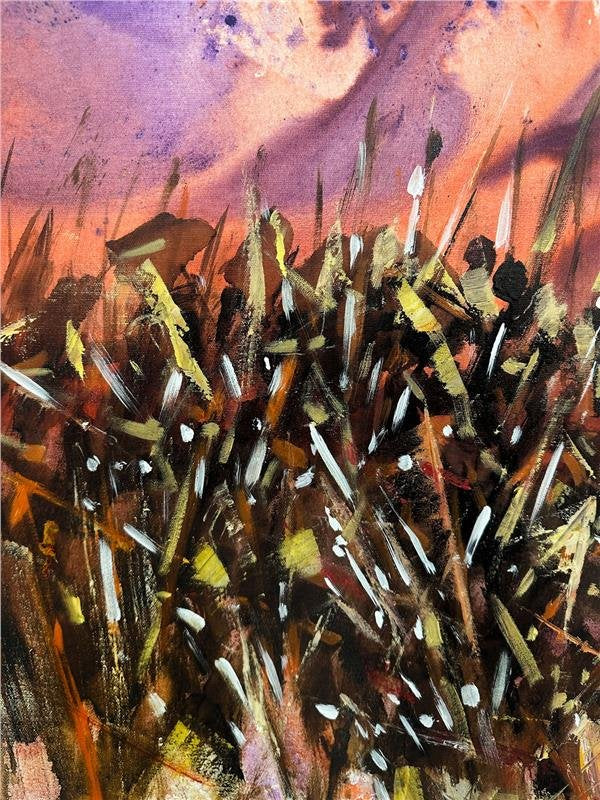 Olmak ya da Olmamak Yağlı Boya Tablosu