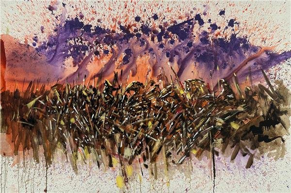 Olmak ya da Olmamak Yağlı Boya Tablosu