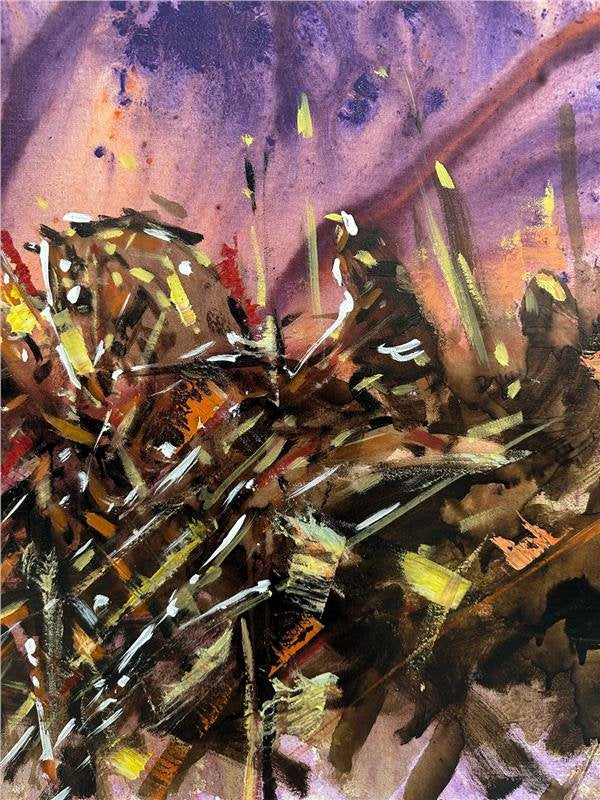 Olmak ya da Olmamak Yağlı Boya Tablosu