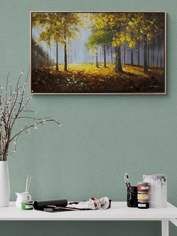 Ormanın Sırrı Yağlı Boya Tablosu