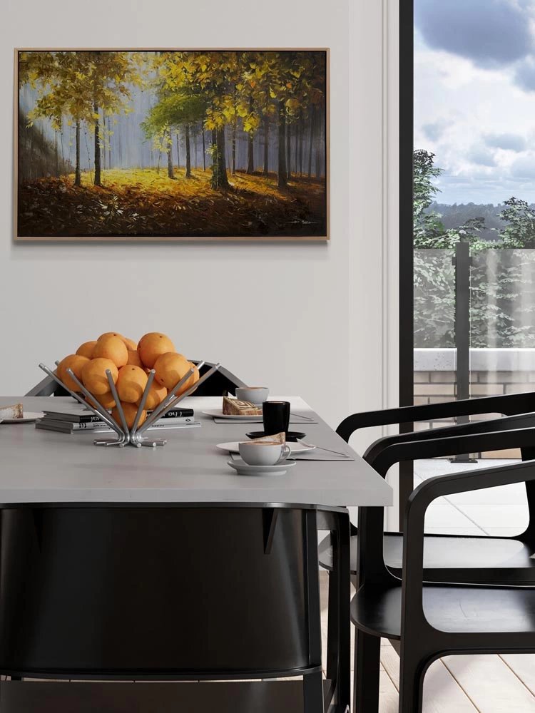 Ormanın Sırrı Yağlı Boya Tablosu