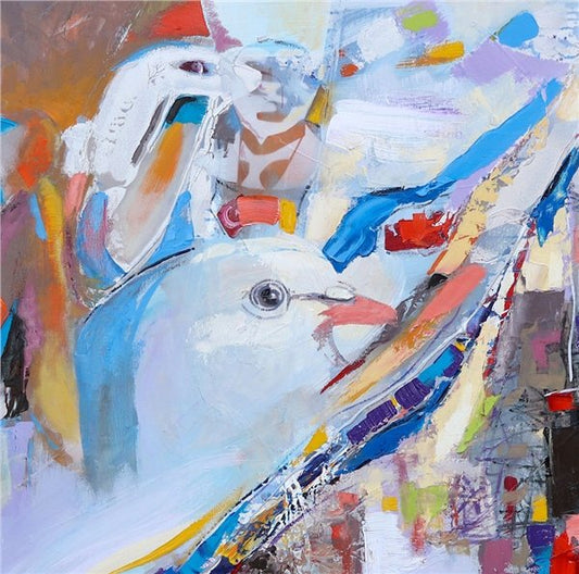 Özgürlüğe Giden Yol Yağlı Boya Tablosu