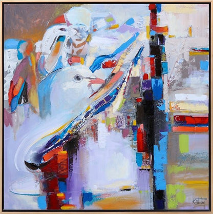 Özgürlüğe Giden Yol Yağlı Boya Tablosu