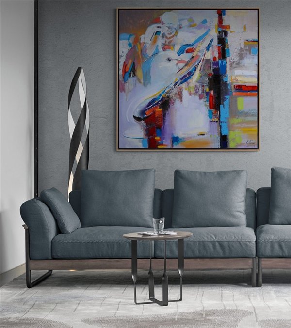 Özgürlüğe Giden Yol Yağlı Boya Tablosu