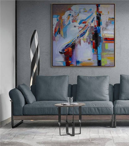 Özgürlüğe Giden Yol Yağlı Boya Tablosu