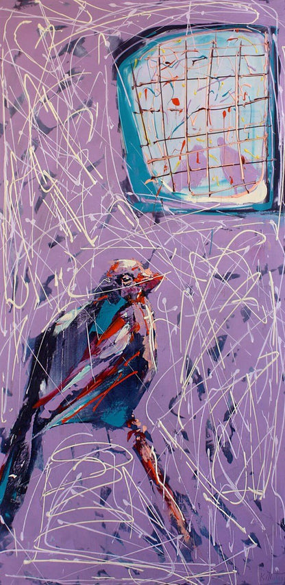 Özgürlük Hayali Yağlı Boya Tablosu Simurg Sanatevi