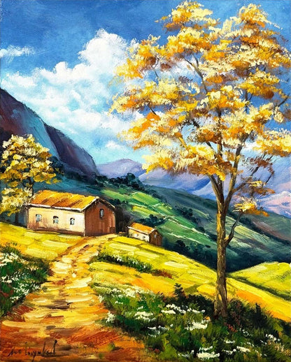 Patika Sonu Yağlı Boya Tablosu