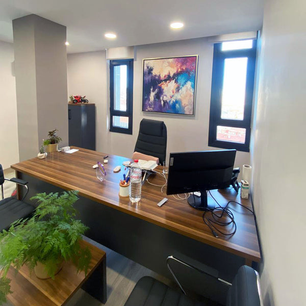 Simurg dekor tablo müşterimizin evinde dekorasyon örneği