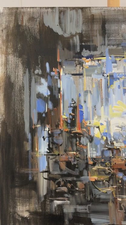 Sonsuzluğun İzleri Yağlı Boya Tablosu