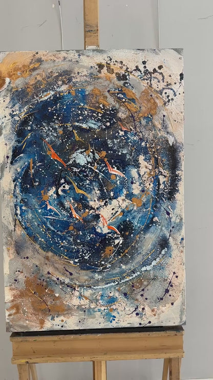 Kanatlı Hayaller Yağlı Boya Tablosu