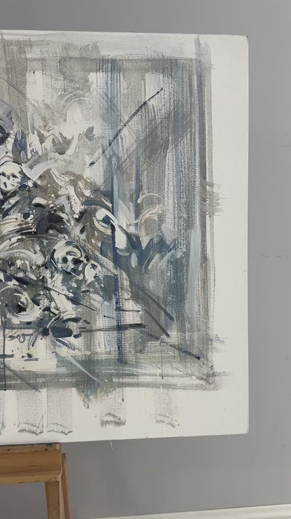 Düşlerin Geometrisi Yağlı Boya Tablosu