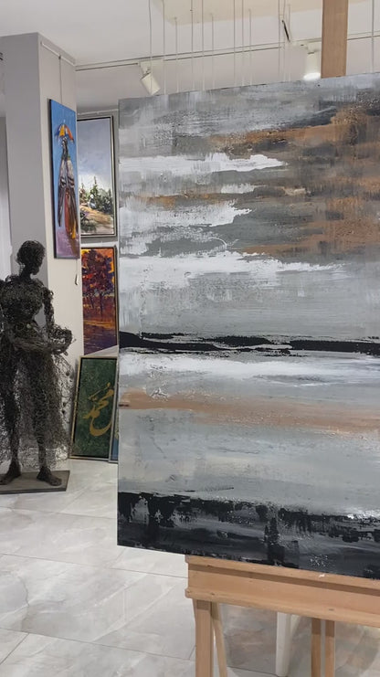 Soyut İfade Yağlı Boya Tablosu