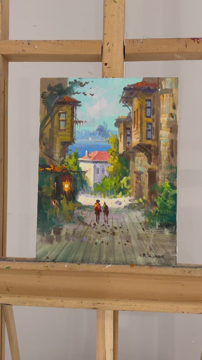 Istanbul in Memories Oil Painting