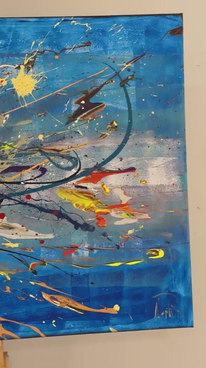 Devingen Alan Yağlı Boya Tablosu