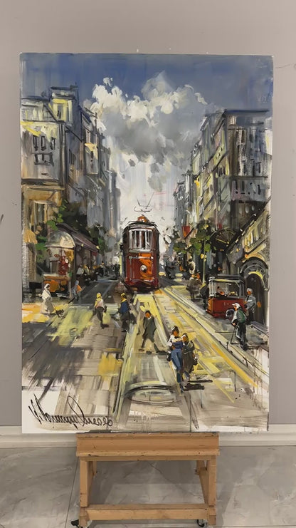 İstiklalin Renkleri Yağlı Boya Tablosu