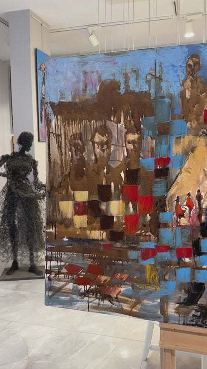 Necip Fazıl Yağlı Boya Tablosu