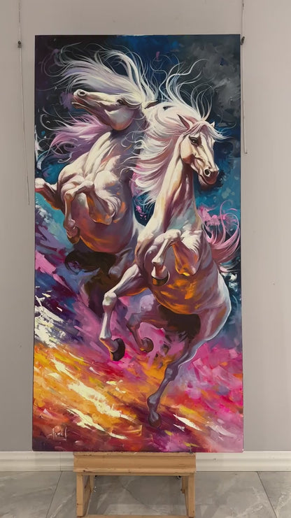 Safkanlığın İhtişamlı Zerafeti Yağlı Boya Tablosu