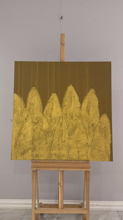 Autumn Leaves Oil Painting
