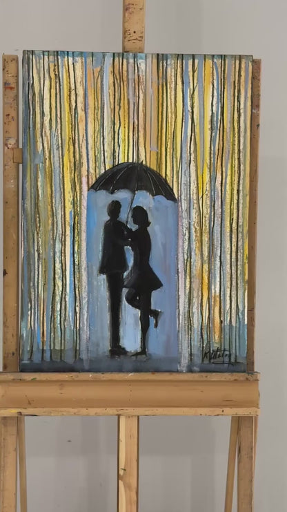 Birlikte Islanmak Yağlı Boya Tablosu