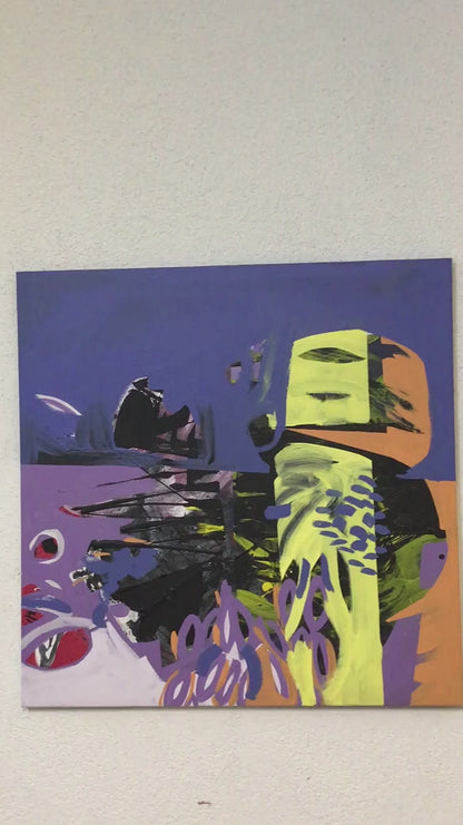 Anlamın Ötesi Yağlı Boya Tablosu