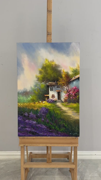 Doğanın Renkleri ve Ev Yağlı Boya Tablosu