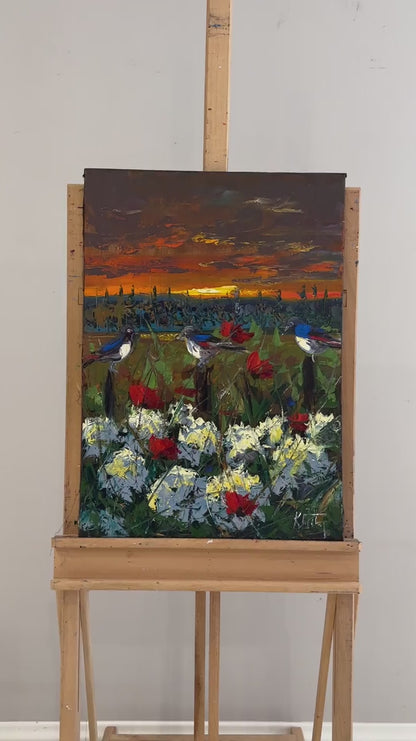 Eşsiz Uyum Yağlı Boya Tablosu