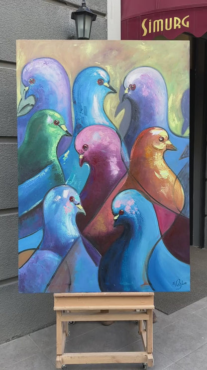 Furuit DoveYağlı Boya Tablosu