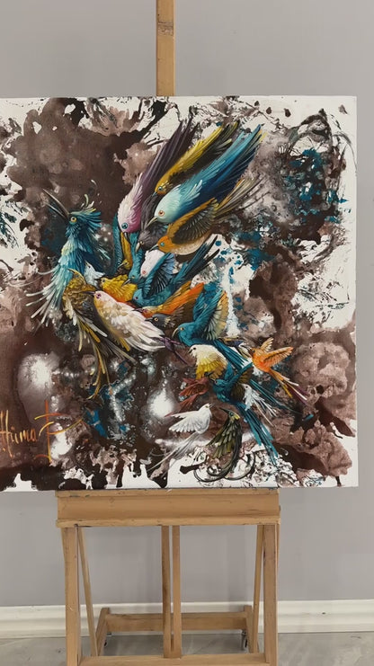 Uçan Hayal Yağlı Boya Tablosu