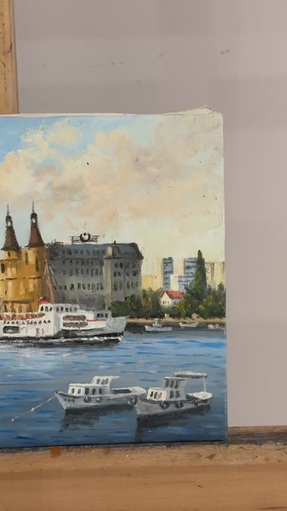 Haydarpaşa Yağlı Boya Tablosu