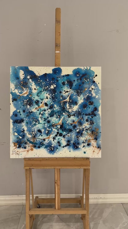 Gökyüzü Döngüsü Yağlı Boya Tablosu