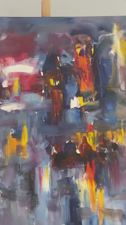 Rengin Sessizliği Yağlı Boya Tablosu