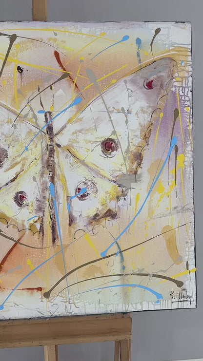 Kanatların Dönüşüm Zamanı Yağlı Boya Tablosu