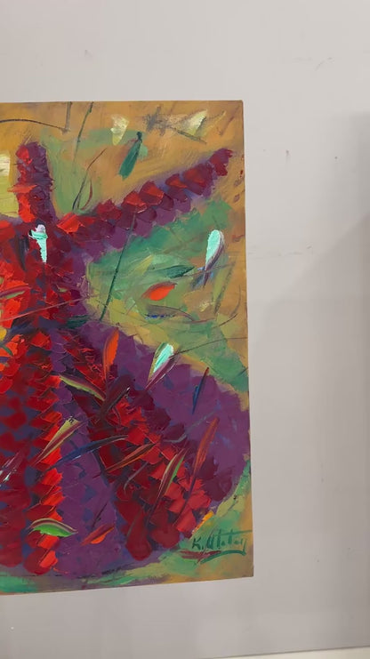 Sema’da Zaman Durur Yağlı Boya Tablosu