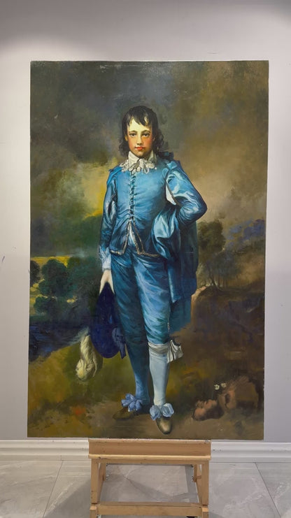 The Blue Boy Yağlı Boya Tablosu