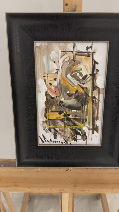 Formun Hafızası Yağlı Boya Tablosu