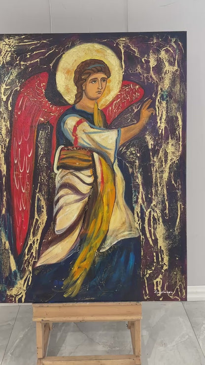 Kutsal Sırlara Yolculuk Yağlı Boya Tablosu