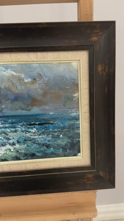 Denizin Sessiz Çığlığı Yağlı Boya Tablosu