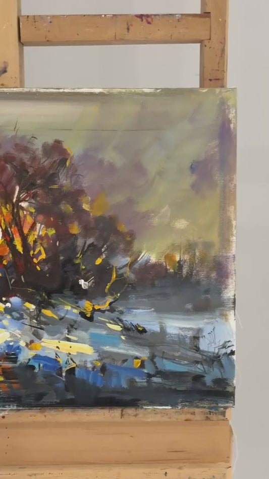 Sabah Bereketi Yağlı Boya Tablosu