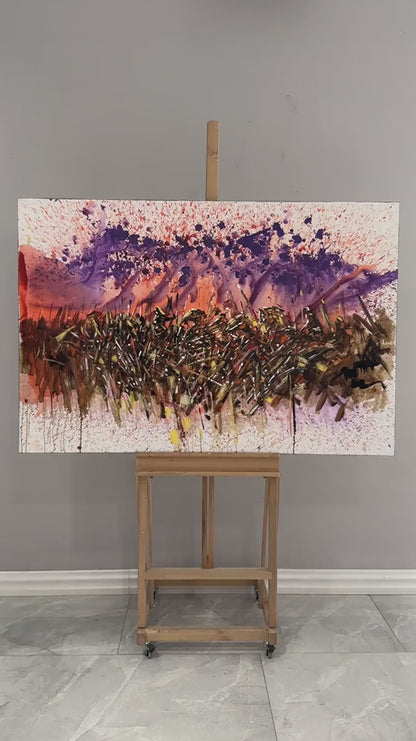 Olmak ya da Olmamak Yağlı Boya Tablosu