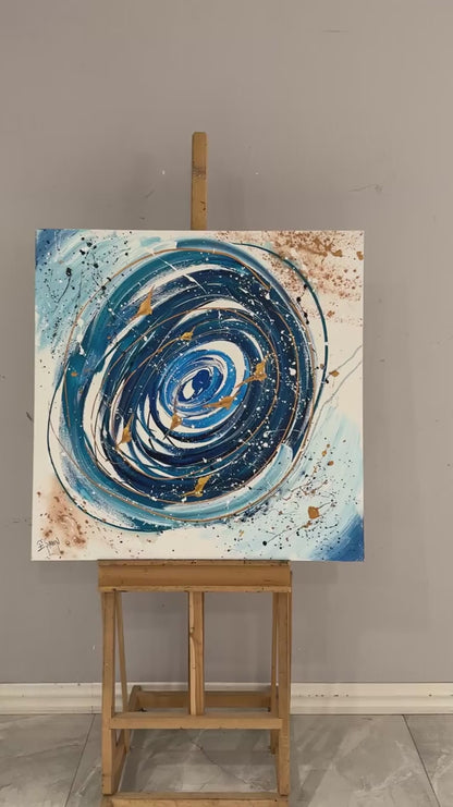 Kanatların Dansı Yağlı Boya Tablosu