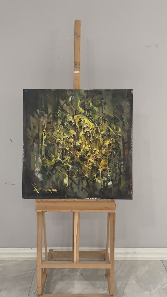 Kırılgan Düşler Yağlı Boya Tablosu