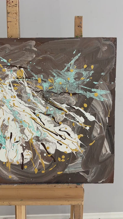 Sessiz Yansımalar Yağlı Boya Tablosu