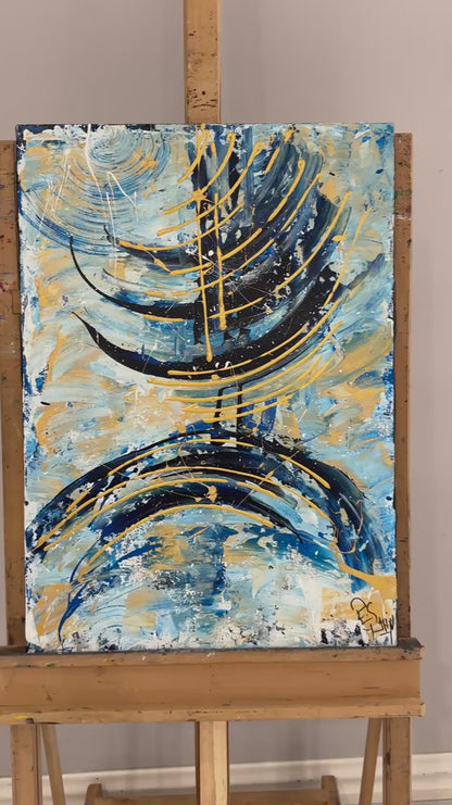 Broken Time Oil Painting